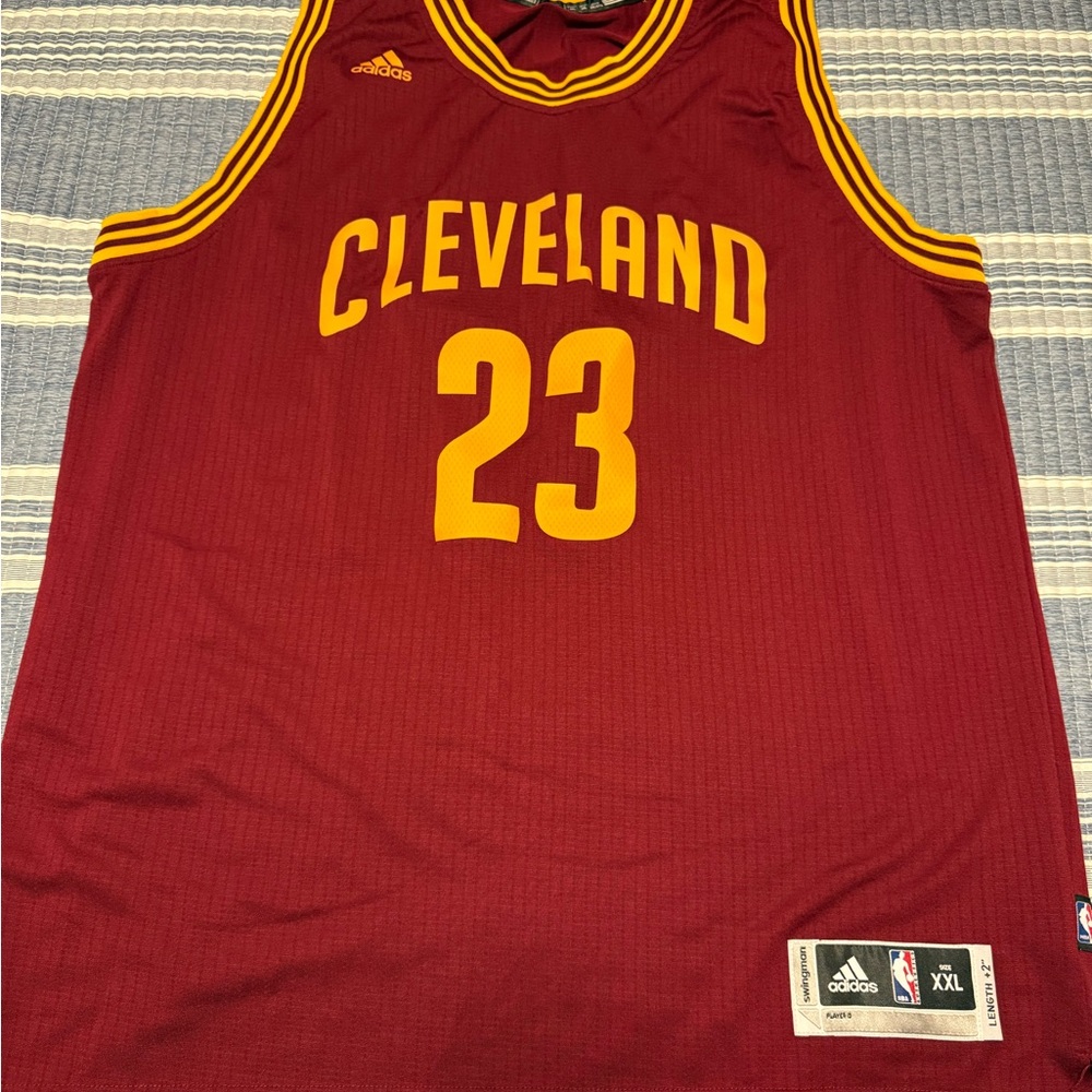 Cleveland LeBron James Jersey - Adidas 2XL